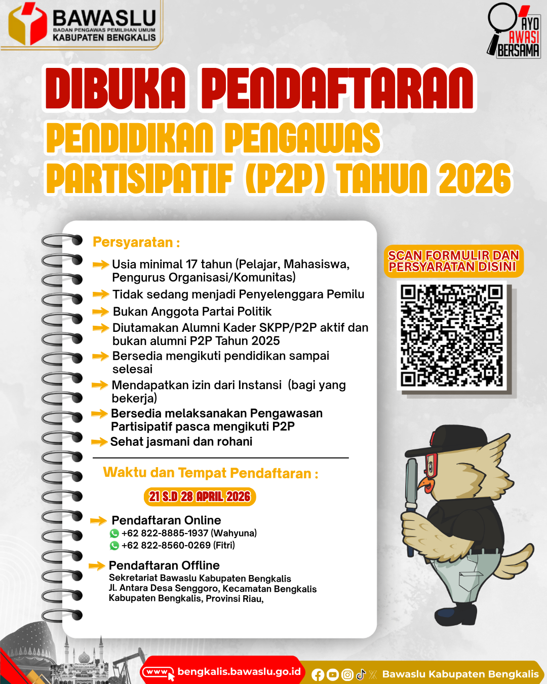 flayer pendaftaran p2p