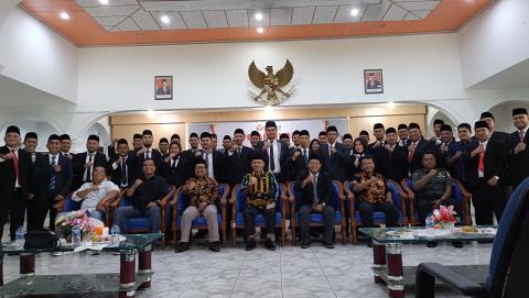 Photo Bersama Pelantikan Panwaslu Kecamatan se-Kabupaten Bengkalis