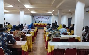 Bimbingan Teknis Pengawasan Penyusunan Daftar Pemilih pada Pemilihan Kepala Daerah Serentak Tahun 2024 di Kabupaten Bengkalis bagi Panwaslu Kecamatan se-Kabupaten Bengkalis, Jumat (21/6) kemarin di Hotel Marina Bengkalis.