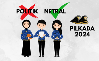 Ilustrasi ASN dilarang berpolitik dan diwajibkan untuk netral pada Pilkada 2024.