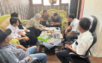 Audiensi KPU Bengkalis ke Bawaslu Bengkalis